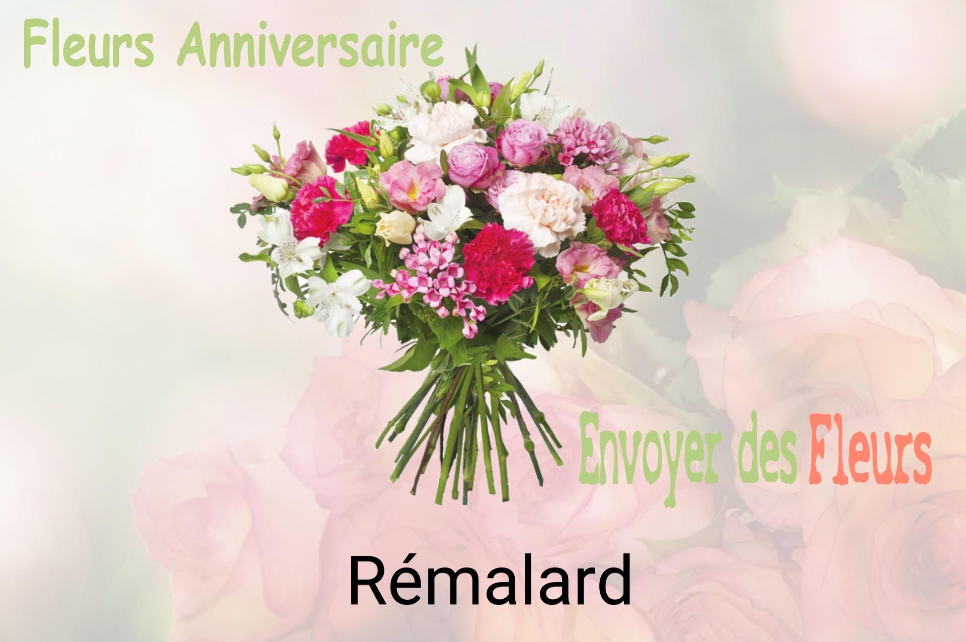 Bouquet de fleurs d’anniversaire livré à Rémalard
